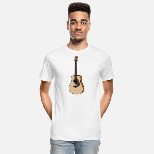 Acoustic Guitar Instrument Illustration