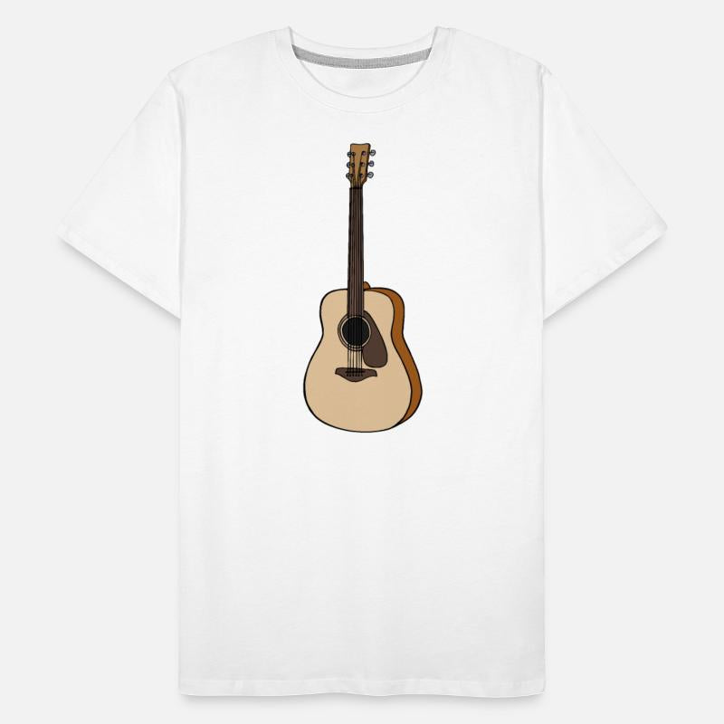 Acoustic Guitar Instrument Illustration