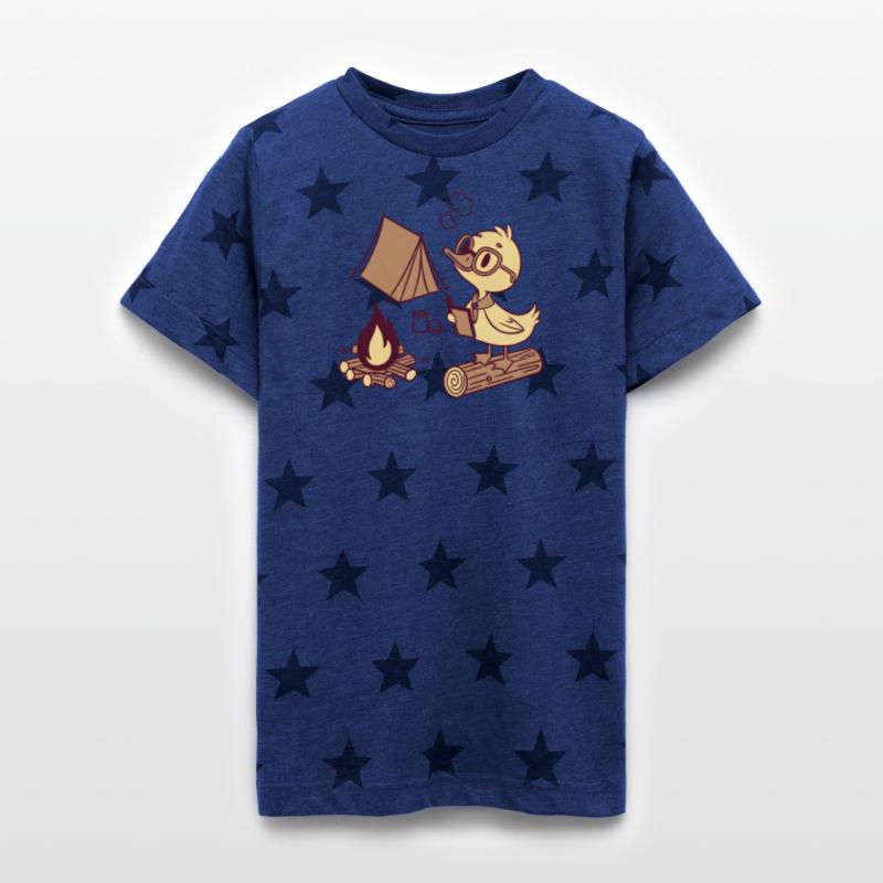 Adventurous Duck Camping Scene