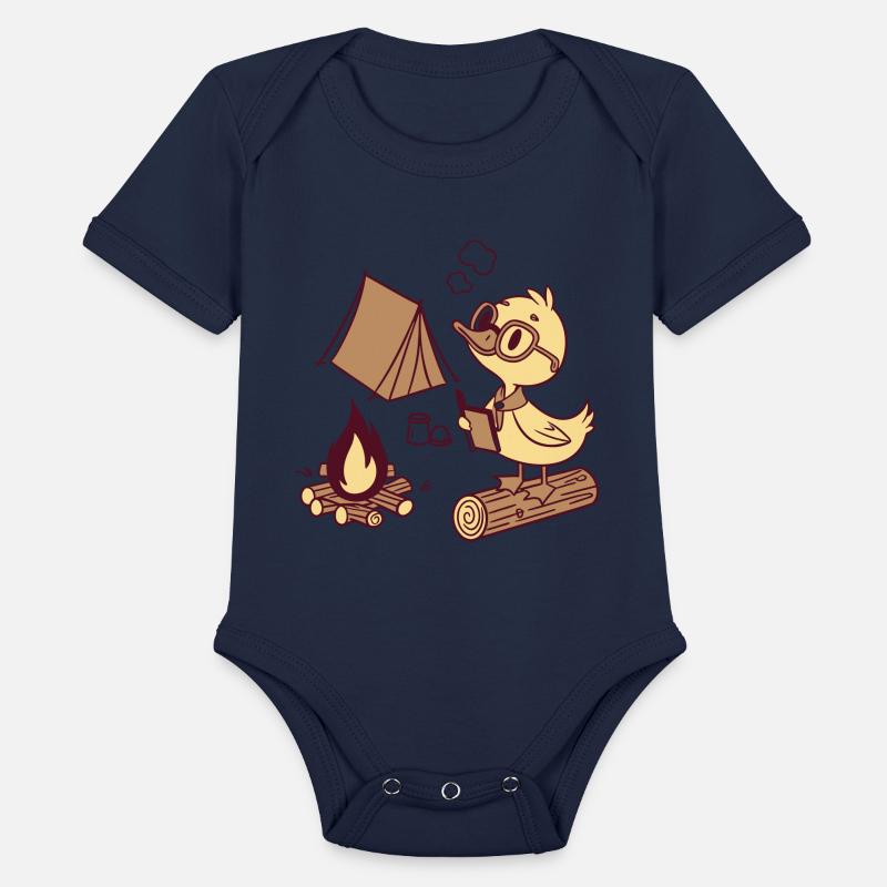 Adventurous Duck Camping Scene