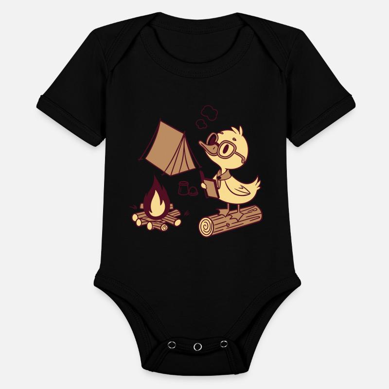 Adventurous Duck Camping Scene