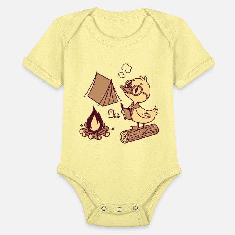 Adventurous Duck Camping Scene