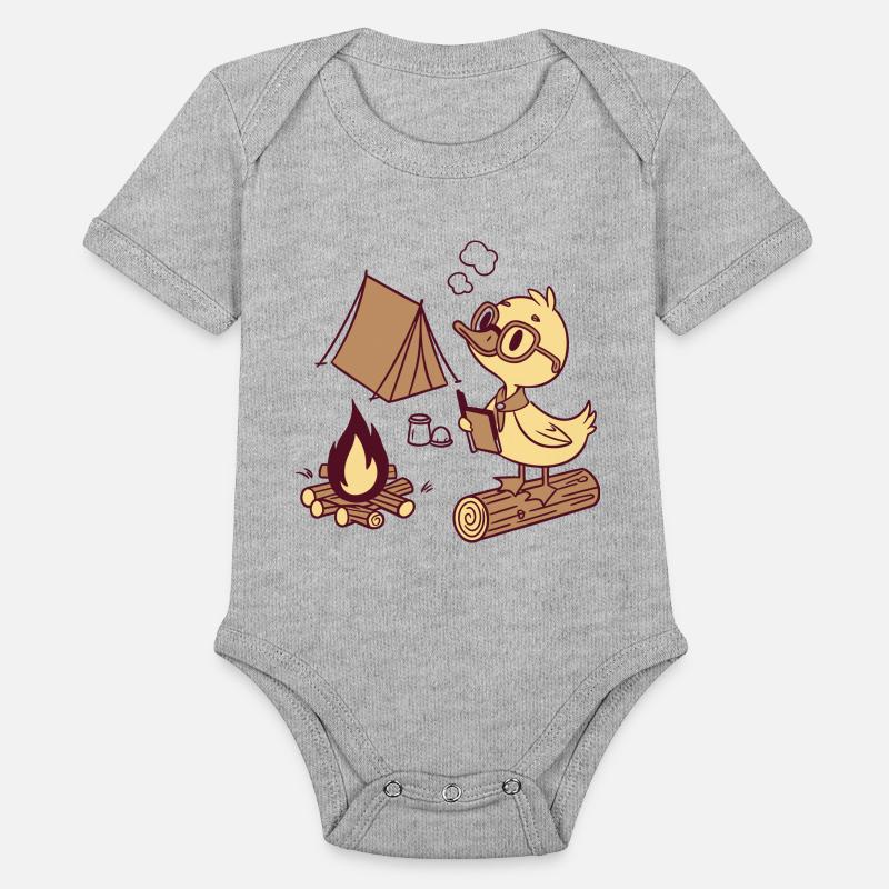 Adventurous Duck Camping Scene