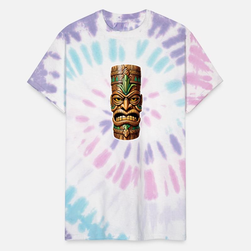 African Tiki Wood Sculpture