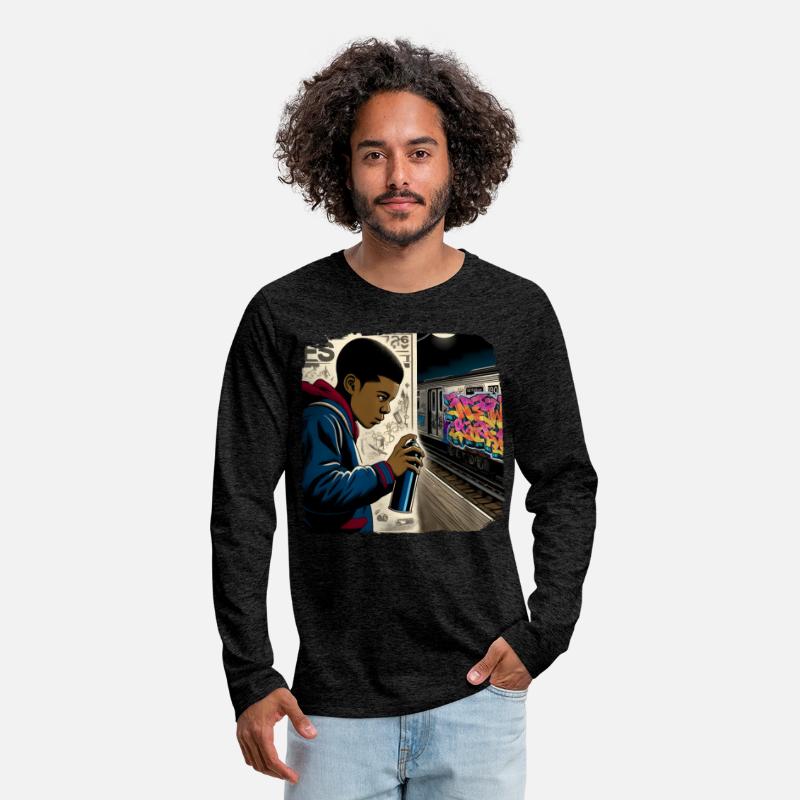 AI Teen in Underground Subway Layup -Masked Border