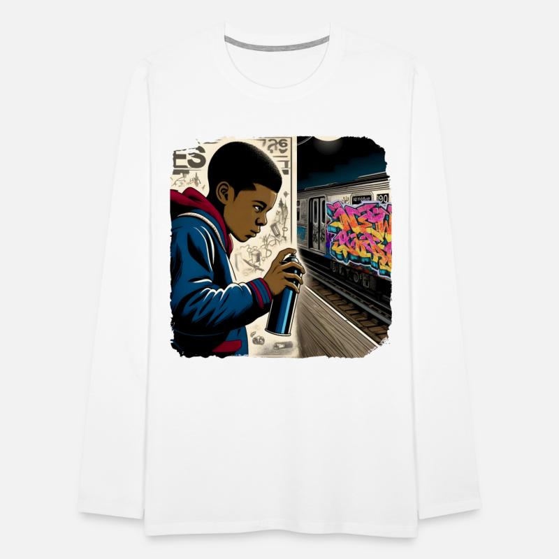 AI Teen in Underground Subway Layup -Masked Border