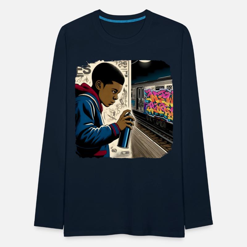 AI Teen in Underground Subway Layup -Masked Border