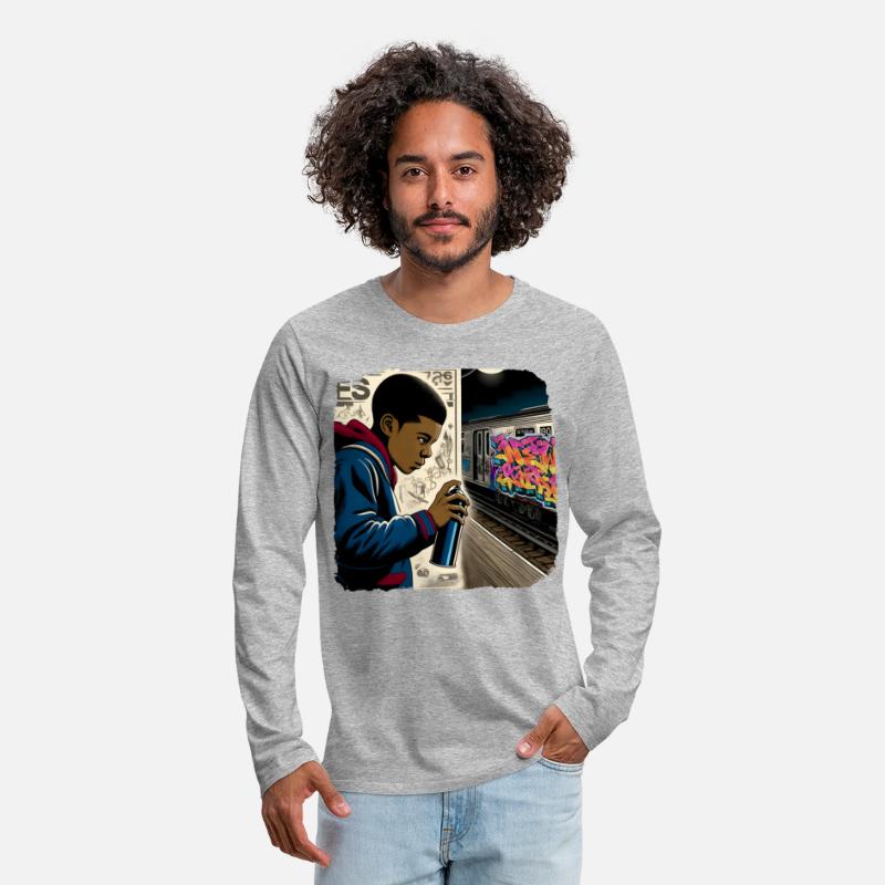 AI Teen in Underground Subway Layup -Masked Border