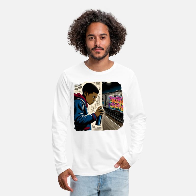 AI Teen in Underground Subway Layup -Masked Border