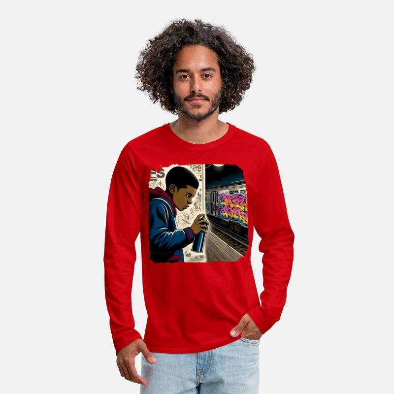 AI Teen in Underground Subway Layup -Masked Border