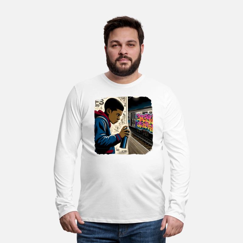 AI Teen in Underground Subway Layup -Masked Border