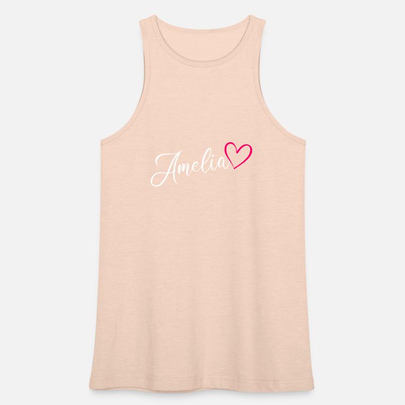 Amelia Name Pink Heart