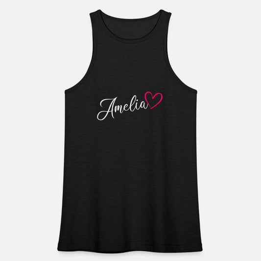 Amelia Name Pink Heart