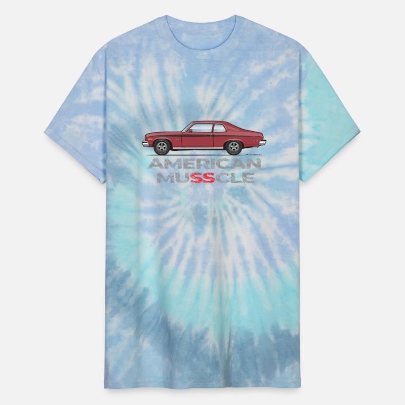 american musscle Dark Red