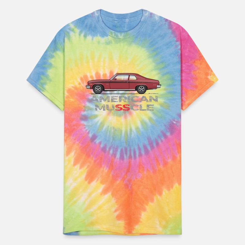 american musscle Dark Red