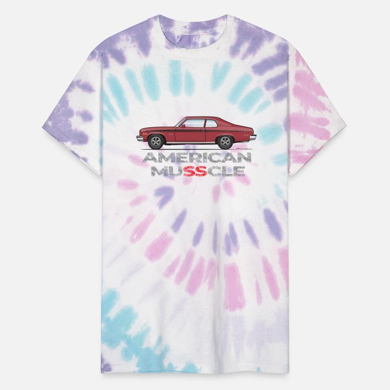 american musscle Dark Red