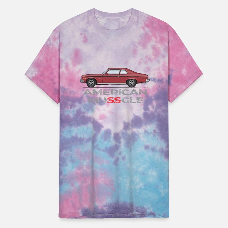 american musscle Dark Red