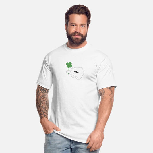 An Attractive Design For a Clover Plant.