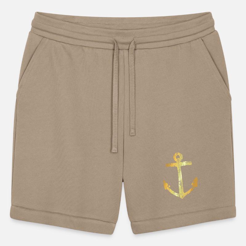 Anchor Sailing & Boating (Vintage Golden-Yellow)