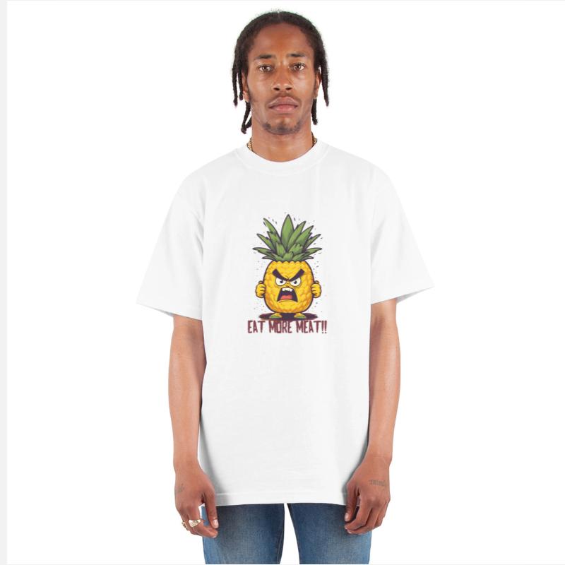 Angry Pineapple: Eat More Meat