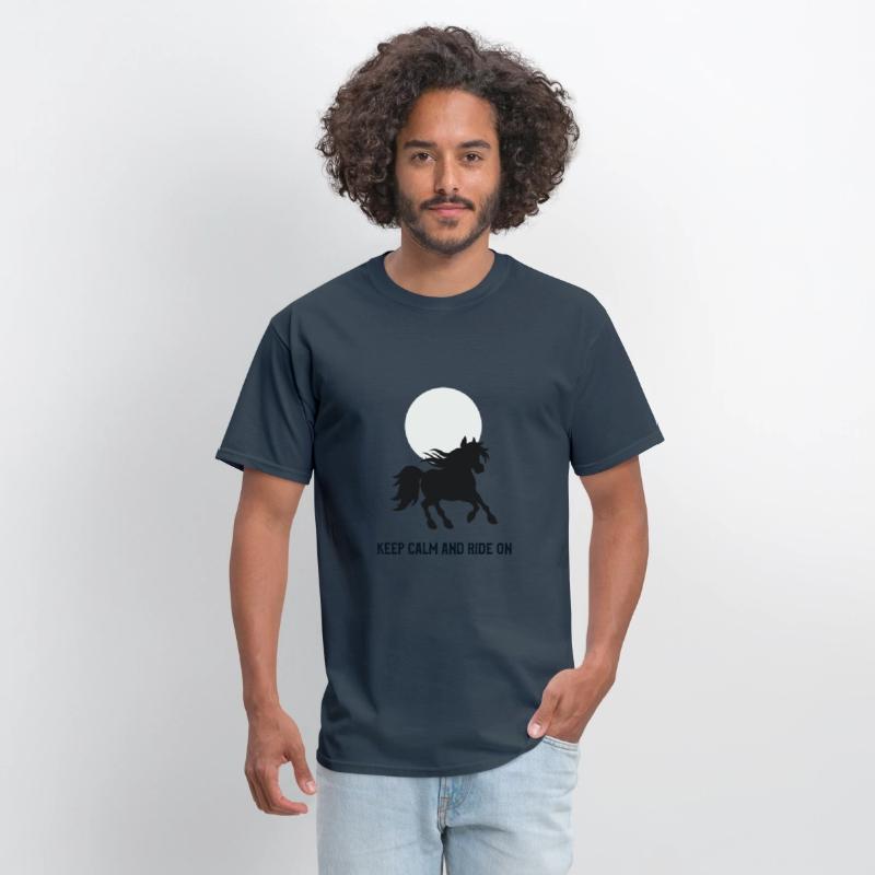 animals t shirt design template with a horse