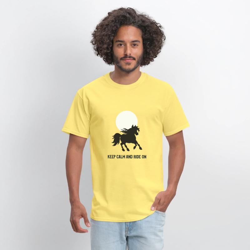 animals t shirt design template with a horse