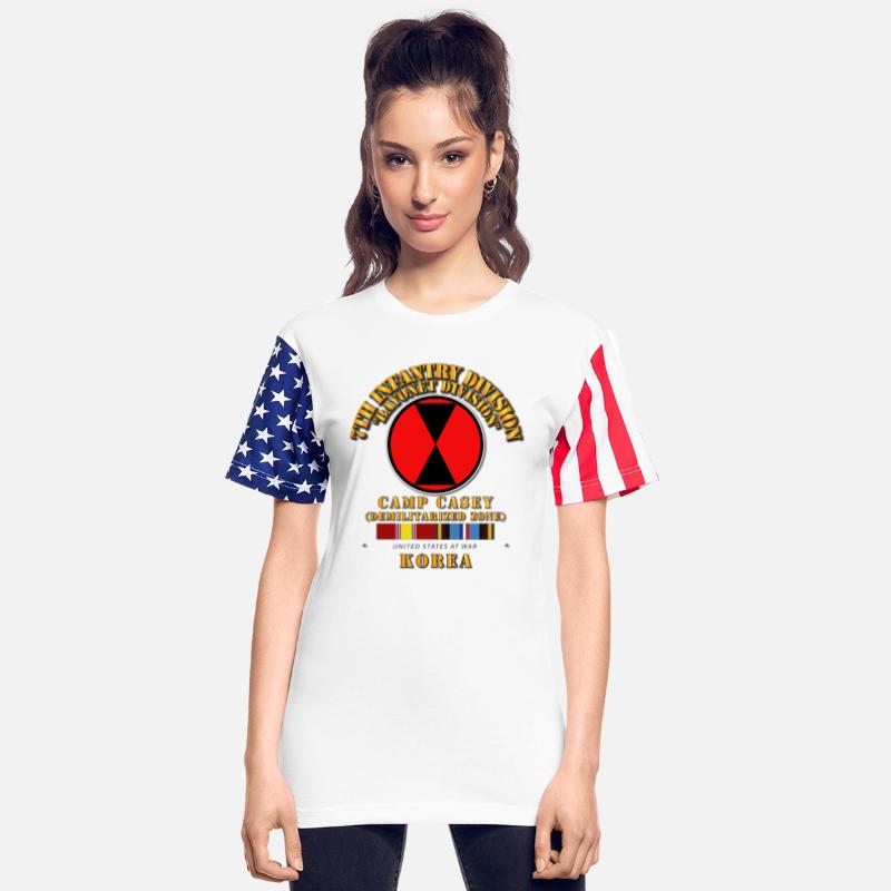 Army 7th Infantry Division Korea Cp Casey w SVC