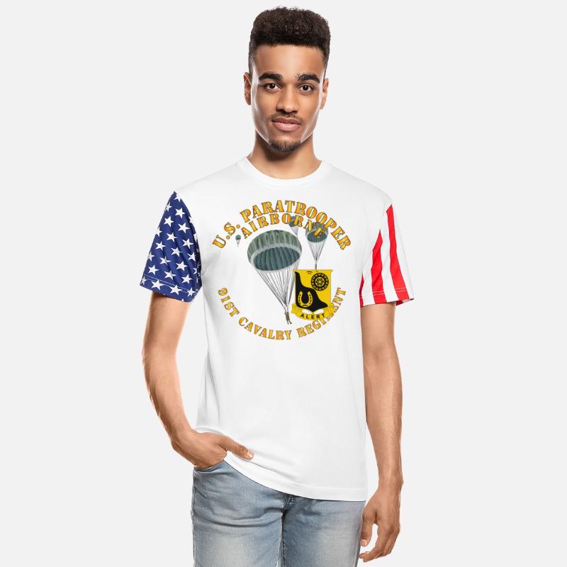 Army US Paratrooper 91st Cavalry Regiment X 300