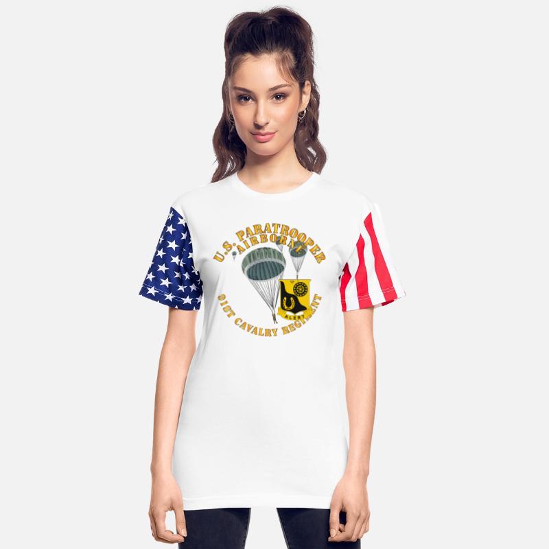 Army US Paratrooper 91st Cavalry Regiment X 300