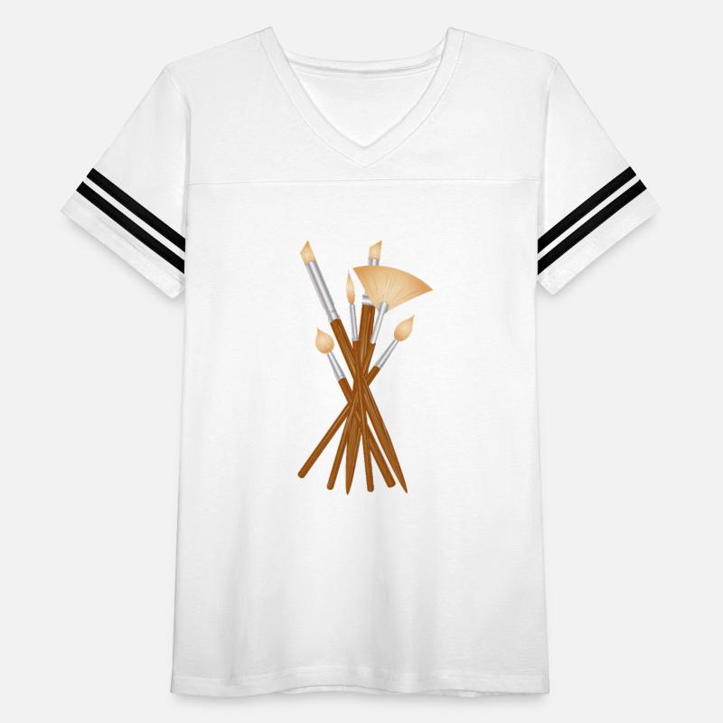 Artist brush set in various shapes