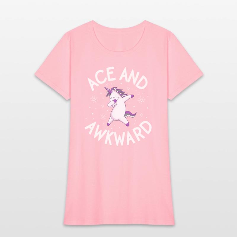 Asexual Pride Ace Awkward Unicorn Lgbtq Pride Stuf