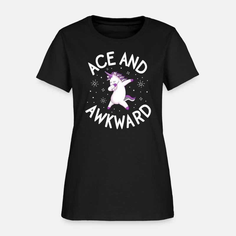 Asexual Pride Ace Awkward Unicorn Lgbtq Pride Stuf