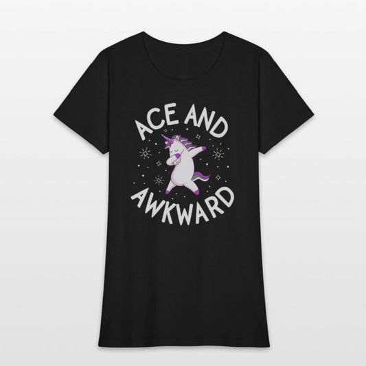 Asexual Pride Ace Awkward Unicorn Lgbtq Pride Stuf