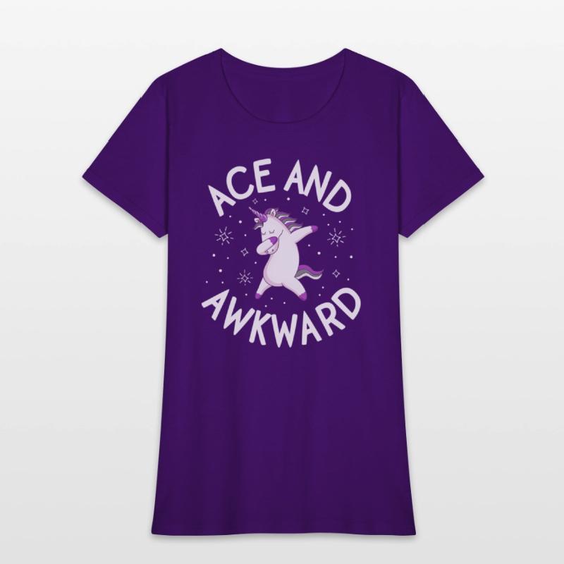 Asexual Pride Ace Awkward Unicorn Lgbtq Pride Stuf