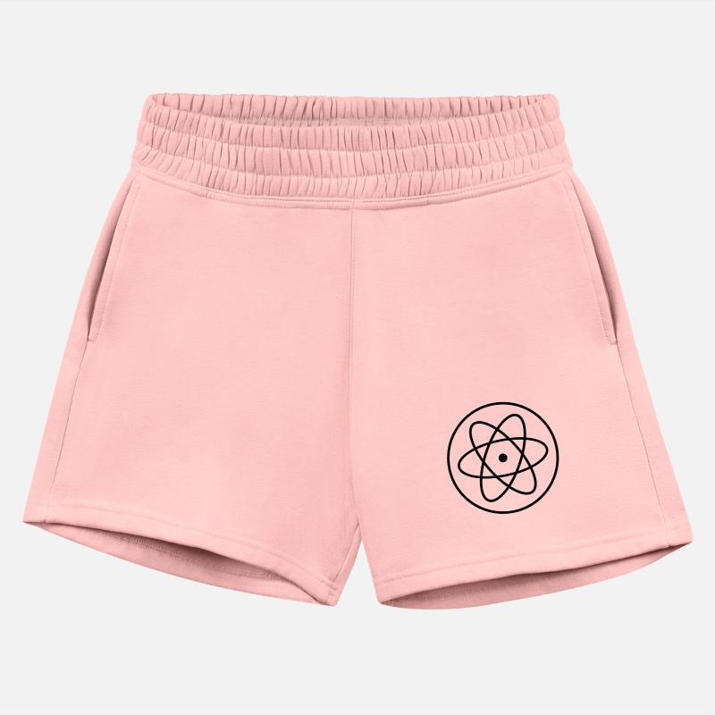 atom symbol researcher science laboratory circle l