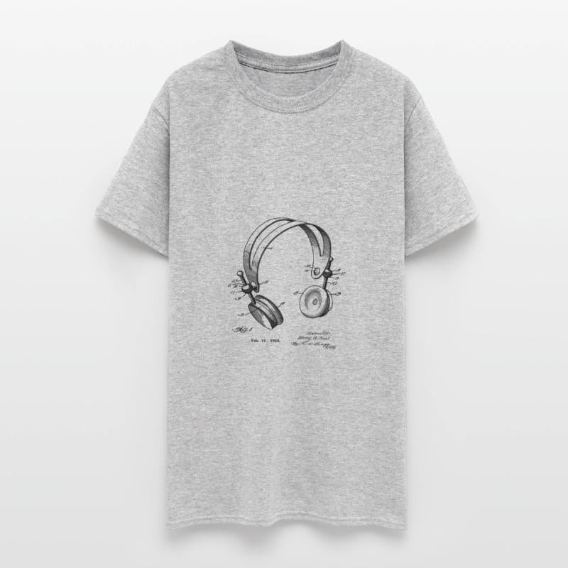 Audio Headset 1924 Patent Blueprint