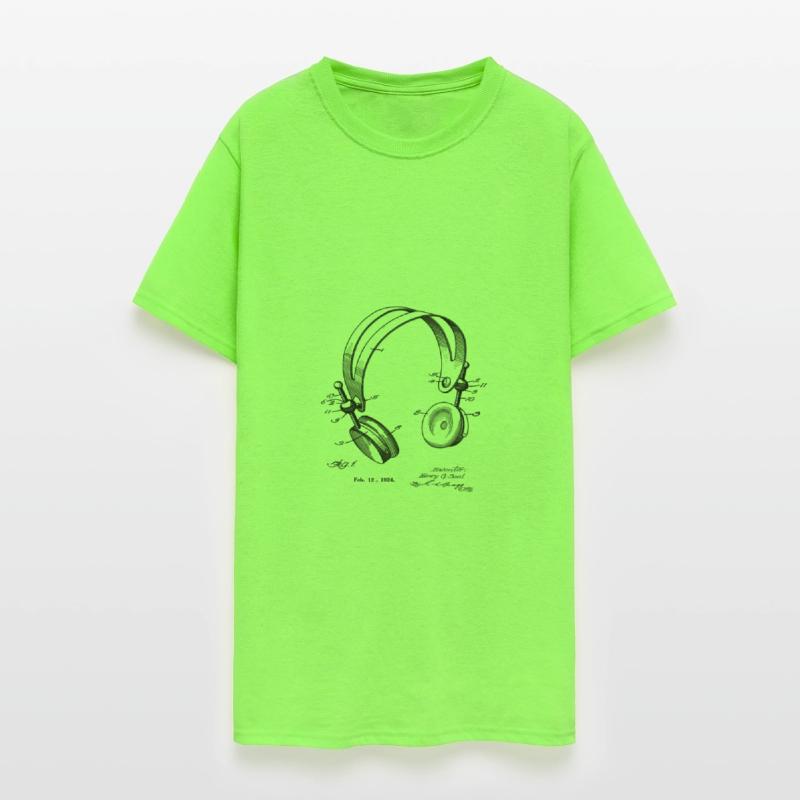 Audio Headset 1924 Patent Blueprint