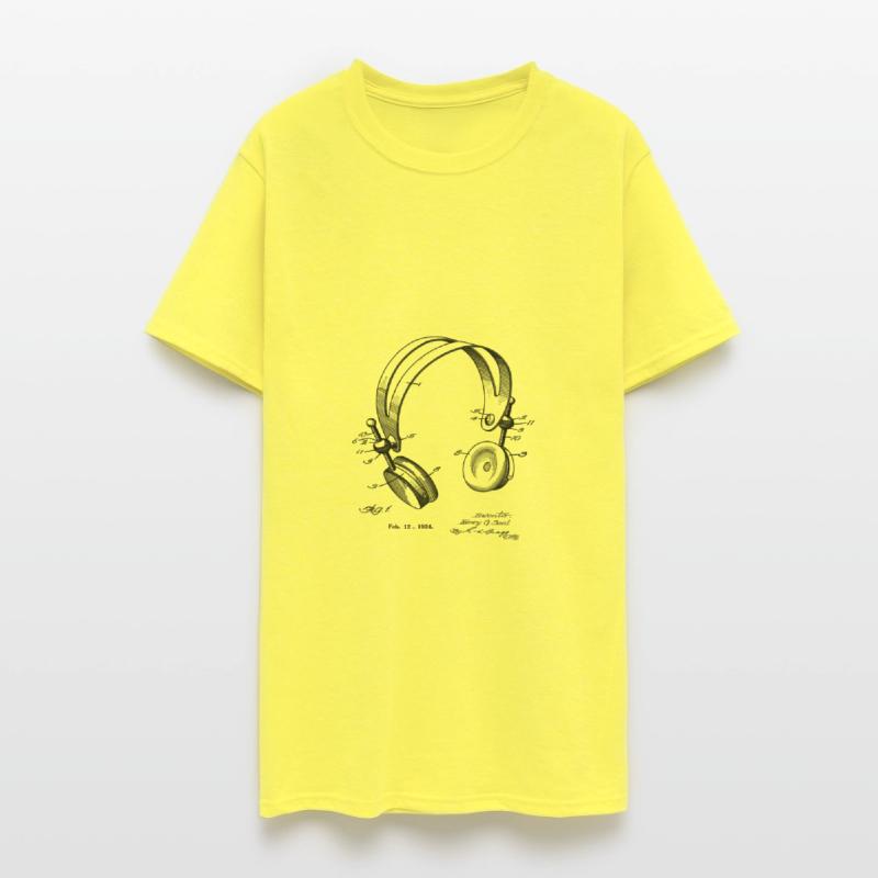 Audio Headset 1924 Patent Blueprint