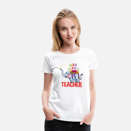 Back To School Elephant High School Teacher