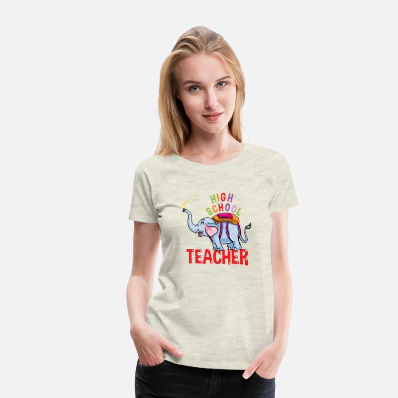Back To School Elephant High School Teacher