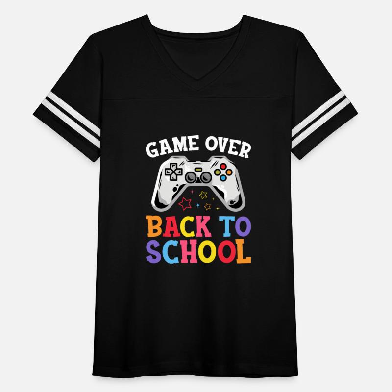 Back To School Game Over First Day Of School Funny