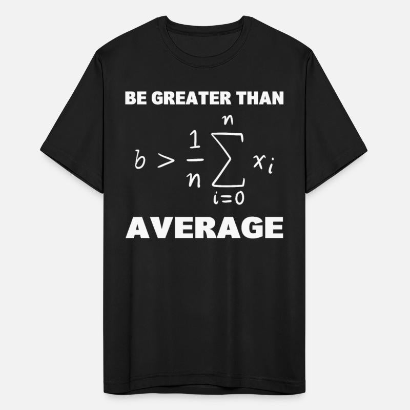Be Greater Than Average Math Professor