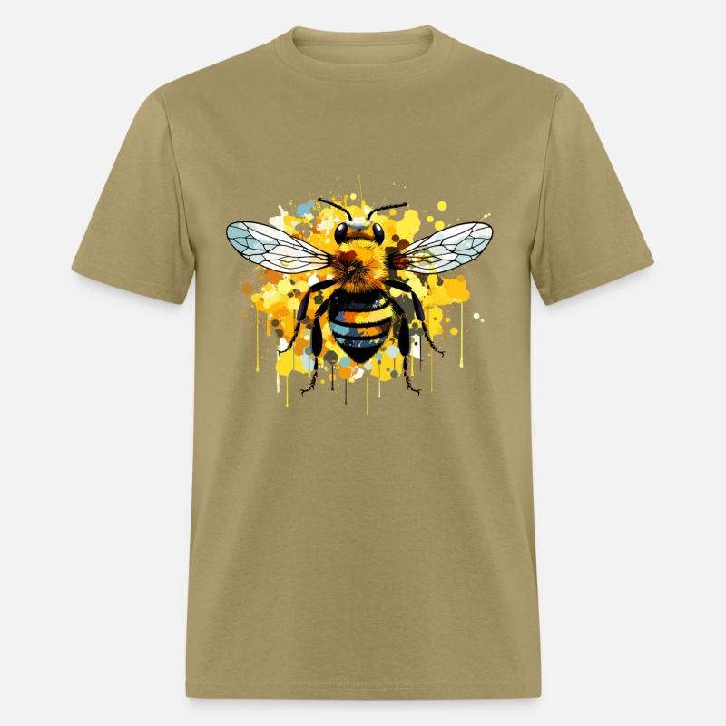 Bee paint splash drops beekeeper paint blob