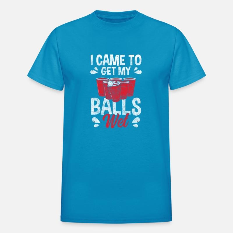 Beer Pong Ball Celebrating Team