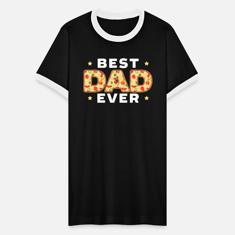 Best Dad Ever Pizza Eater Italian Dish Fathers Day