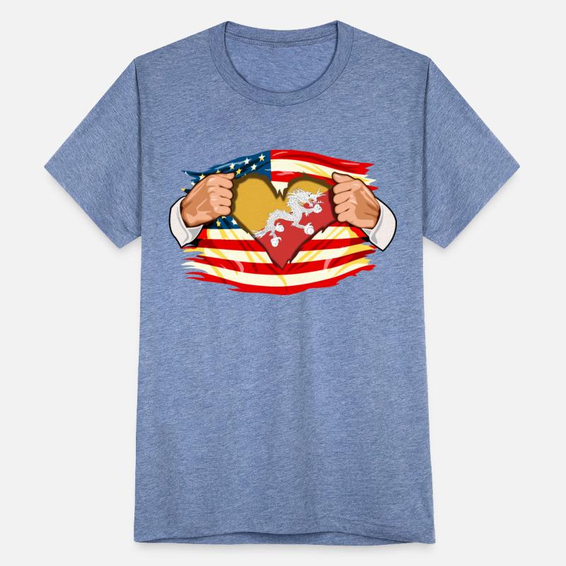 Bhutan Who Live in America Bhutanese Flag