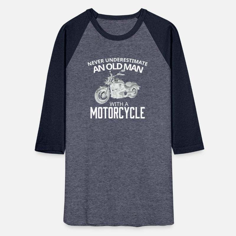 Biker Never Underestimate Old Motorcycle