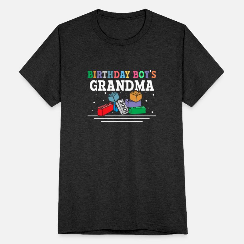 Birthday Boy's Grandma Building Blocks