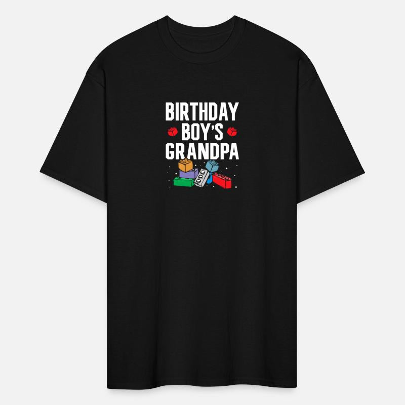 Birthday Boy's Grandpa Building Blocks