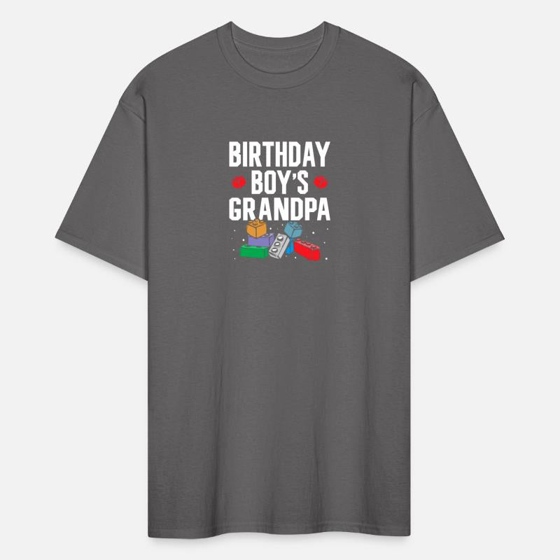 Birthday Boy's Grandpa Building Blocks